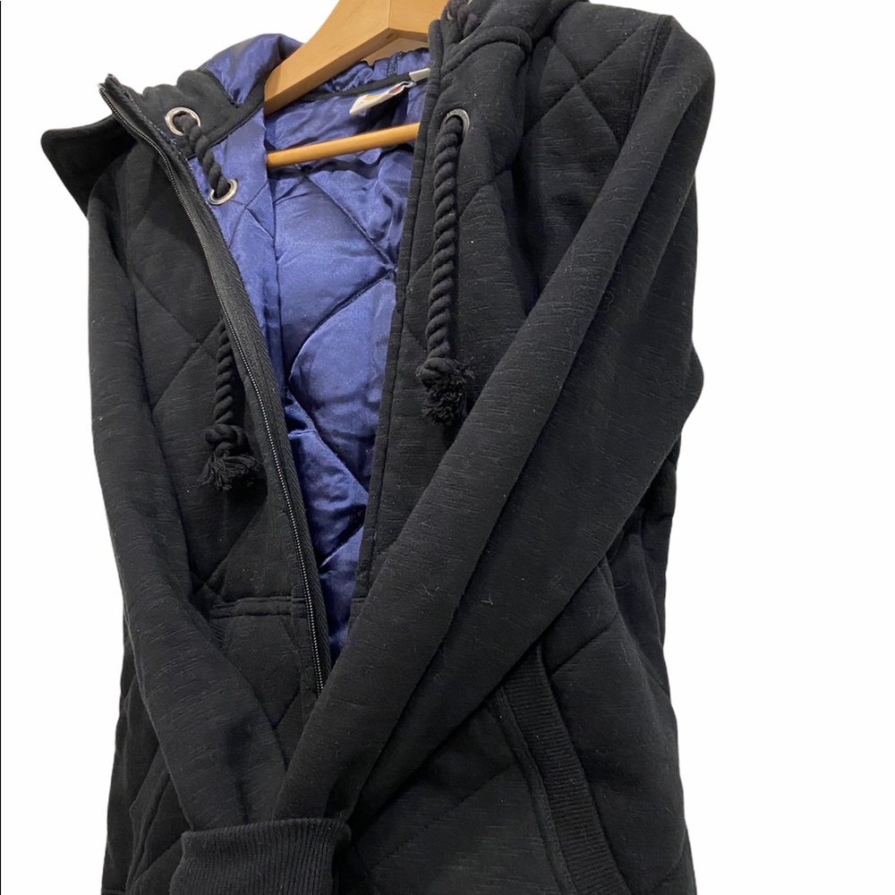 MATIX Quilted Hoodie Jacket Size Small EUC